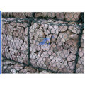 Malha de arame sextavada revestida PVC de 2X1X1m Gabions